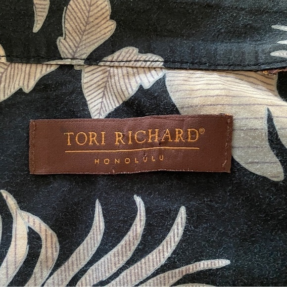 Tori RICHARD Aloha Hawaiian Shirt Men L Large - Picture 4 of 6